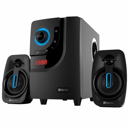 [KWS-616] PARLANTES BLUETOOTH EQUIPO DE SONIDO DE 2.1 CANALES 25W SD/USB/3,5