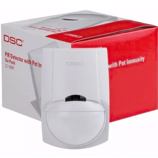 [LC-100-PI] DSC DETECTOR DIGITAL – LC-100-PI PASIVO INFRARROJO (PIR) CON INMUNIDAD A MASCOTAS