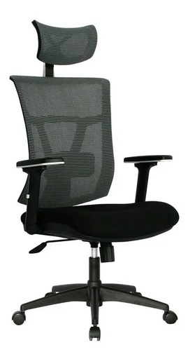 [003-1617+003-1140] SILLA EJECUTIVA PARA OFICINA CÓMODA CON APOYO LUMBAR CURVO KABUL