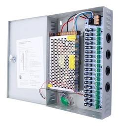 [CENTRALIZADA12V20amp] FUENTE CENTRALIZADA DE 18 CANALES 20 AMPERIOS