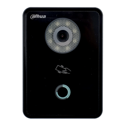 [DHI-VTO6210B] INTERCOM IP NEGRO VIDRIO TEMPLADO 1/4" 1MP CMOS FOV 70° 1 BOTON IP65 12VDC SIP