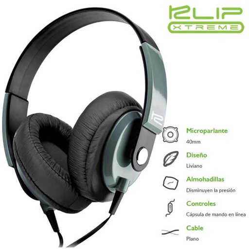 [KHS-550BK] AUDIFONOS CONTRARUIDO ULTRALIGERO 3.5MM SUAVES