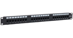 [PATCHPANEL24P6] PATCH PANEL DE 24 PUERTOS CATEGORIA 6 METALICO SURLINK