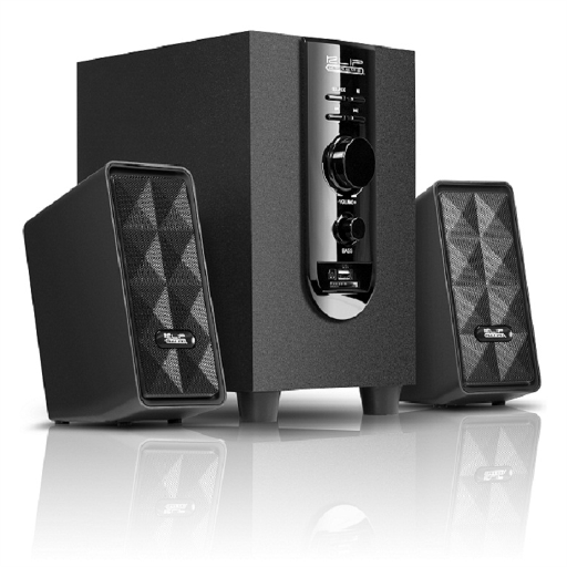 [KES-345] PARLANTES PARA PC SD USB 20W 3.5MM NEGRO KLIP XTREME