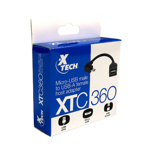 [XTC360] ADAPTADOR MICRO USB MACHO A USB HEMBRA