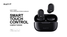[TW925] AUDIFONOS BLUETOOTH HAVIT TW925 SMART TOUCH AIRPODS