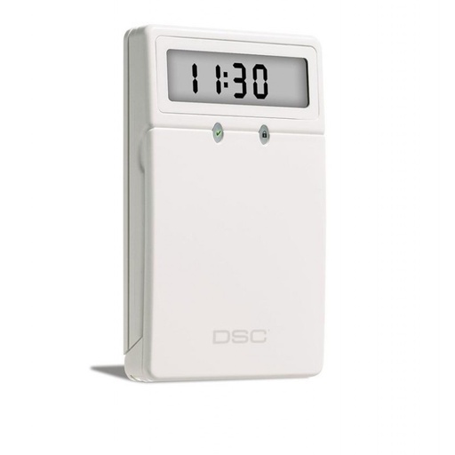 [LCD5511] TECLADO LCD DSC 64 ZONAS BLANCO CABLEADO