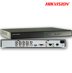[DS-7208HGHI-K1] DVR 2 Megapixel LITE / 8 Canales TURBOHD + 2 Canales IP / 1 Bahía de Disco Duro / 1 Canal de Audio / Audio por coaxitron