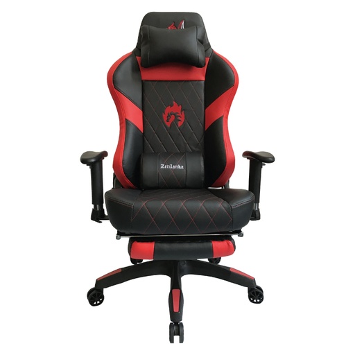 [108046R] SILLA GAMER PROFESIONAL PRO MOLDE DE ESPUMA ROJA KITTORY ROJA