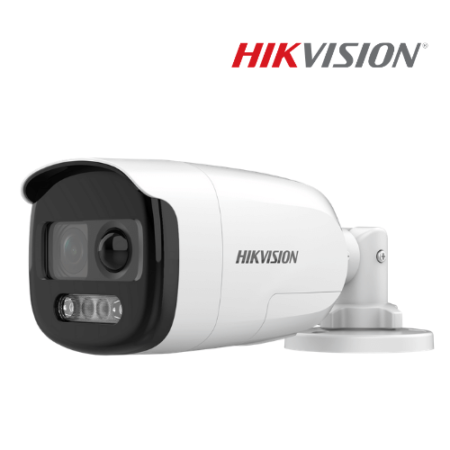 [DS-2CE10HFT-F28] CAMARA TURBO 5MP BALA EXIR 0.0005LUX 3DDNR WDR 130 dB F2.8MM COLOR VU IP67 METAL HIKVISION