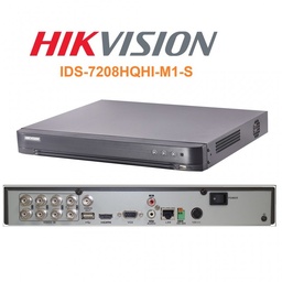 [iDS-7208HUHI-M1/S] DVR 8CH TURBO 8MP 1BAHIA/10TB H.265+ ANALITICAS 30FPS HDMI/VGA METAL 2nd Gen AcuSense HIKVISION