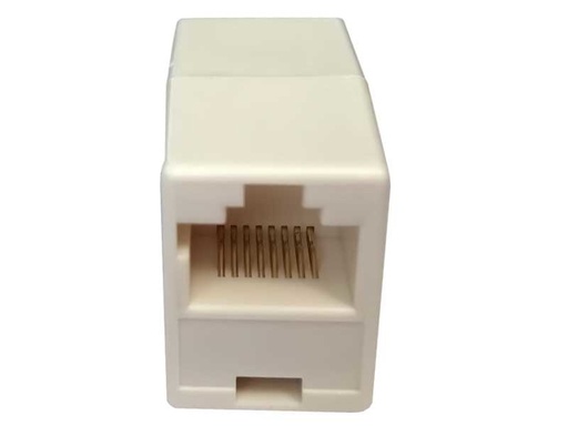 [UNIONRJ45] UNION RJ45 PLASTICO RED UTP CONECTOR LAN