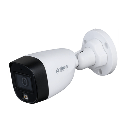 [DH-HAC-HFW1209CN-LED-0280B] CAMARA 4 EN 1 FULLCOLOR 1080P TIPO BALA SEMIMETALICA 2,8MM FOV 106° LUZ VISIBLE 20M IP67