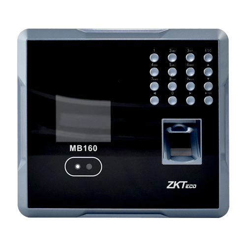 [MB160IDADMS] DISPOSITIVO T&A Y CONTROL DE ACCESO 1200 ROSTROS 1500 HUELLAS 100K EVENTOS INCLUYE ADMS