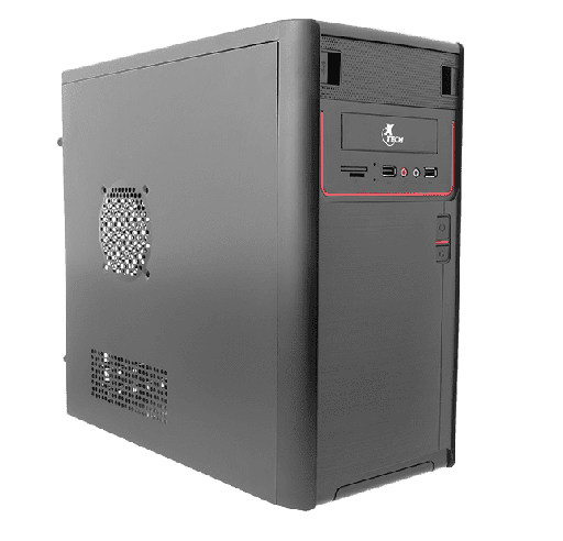 [XTQ-100] CHASIS PARA PC METALICO MICRO ATX CON FUENTE DE PODER