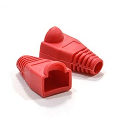 [BOTAROJA] BOTA PARA CONECTOR RJ45 UTP CAPUCHON ROJO