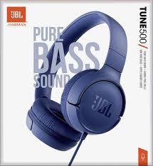[JBLT500BLU] AUDIFONOS JBL ORIGINALES T500 AZUL 3.5M CONTRA RUIDO