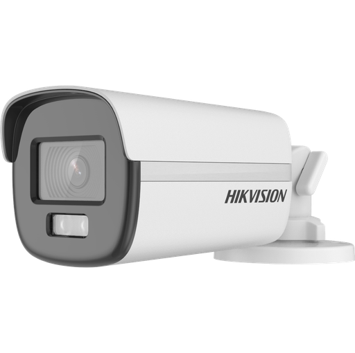 [DS-2CE12DF0T-F(2.8mm)] CAMARA TURBO 1080P BALA F2.8mm 0.001LUX F1.0 24/7 COLORVU 40M 3D DNR DWDR IP67 LUZ BLANCA SEMIMETALICA HIKVISION