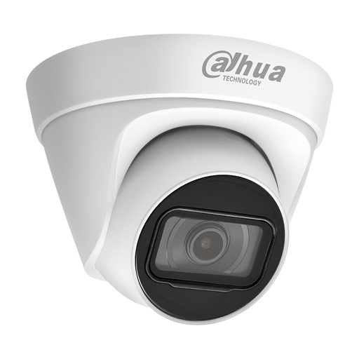 [DH-IPC-HDW1431T1-A-S4] DOMO IP DE 4MP DAHUA 2.8MM POE IR 30M H265+ CON AUDIO