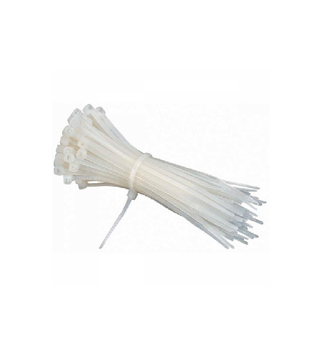 [AMARRE1] AMARRE PLASTICO 100%NYLON NEGRO 10CM X 100 UNIDADES