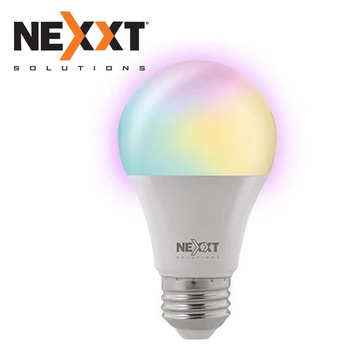 [NHB-C110] BOMBILLO INTELIGENTE RGB GOOGLE APP NEXXT ROSETA