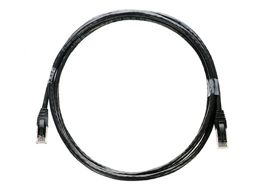 [000000753] PATCH CORD CABLE UTP CATEGORIA 6 COBRE 5 METROS NEGRO