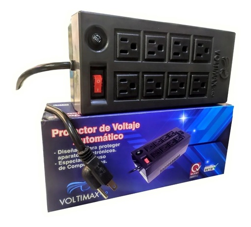 [0118021] REGULADOR PROTECTOR DE VOLTAJE VOLTIMAX PRO 1800W MPC-341