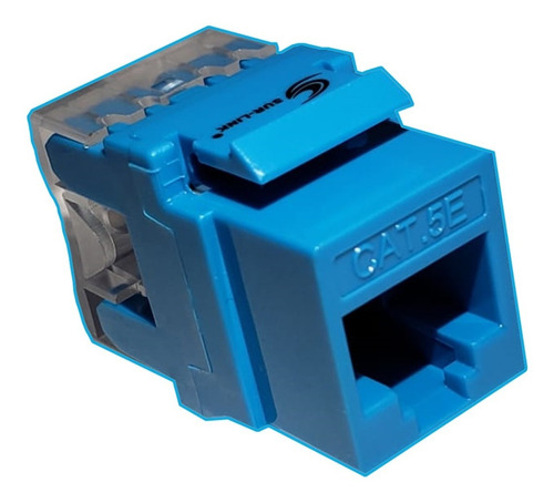 [JACK5EAZUL] JACK RED RJ45 UTP 5E CABLEADO ESTRUCTURADO AZUL