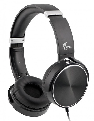 [XTH-345] AUDIFONOS CABLEADOS CON MICROFONO 3.5MM NEGRO