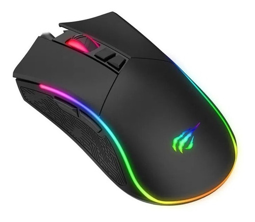 [HV-MS733] MOUSE GAMER RGB HV-MS733 6 DPI 4800 DPI 7 BOTONES 1.8M