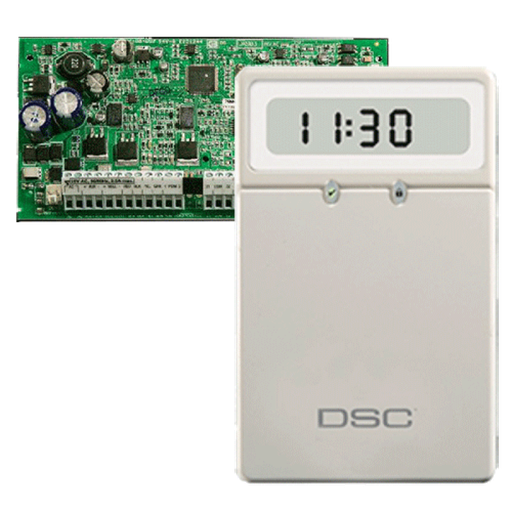 [PC1832CLC11SPA] KIT DSC ALARMA PANEL PC1832 + TECLADO LCD5511 SIN  CAJA METALICA