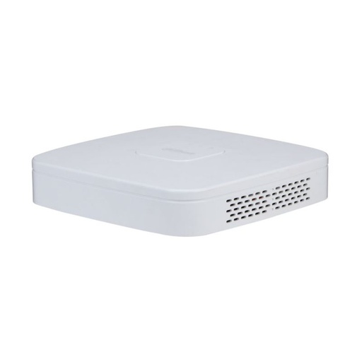 [DH-NVR1104-P] NVR 4 CANALES POE 1080P DAHUA BLANCO H264 1 SATA