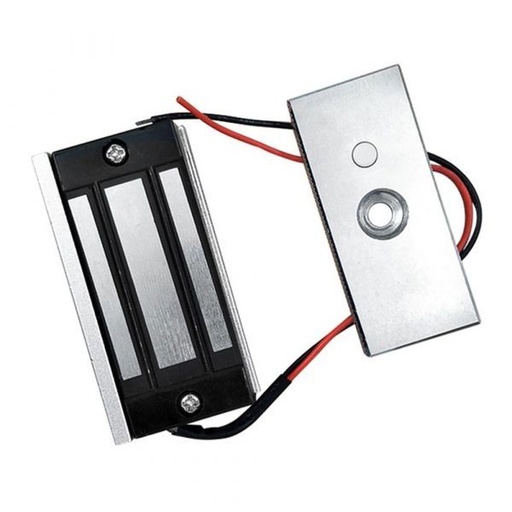 [3028] ELECTROIMAN DE 100LB SAT 12V METALICO CERRADURA
