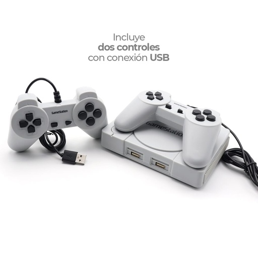 [NC-018] POLY STATION 200 JUEGOS + 2 CONTROLES CLASICO NC-018