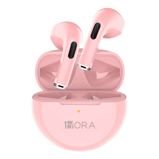 [AUT119ROSADO] AUDIFONOS AIR POD BLUETOOTH RECARGABLES MANOS LIBRES ROSADO