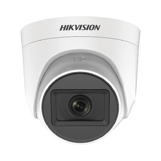 [DS-2CE76H0T-ITPFS] Domo TurboHD 5 Megapixel / Lente 2.8 mm / 20 mts IR EXIR / 4 Tecnologías / dWDR / Interior/ AUDIO POR COAXITRON /  HIKVISION