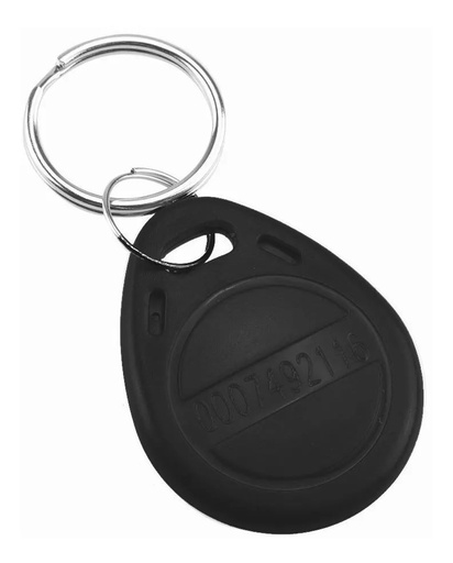 [TAG03N] LLAVERO DE PROXIMIDAD PARA CONTRO DE ACCESO COLOR NEGRO 125KHZ