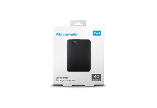 [DDEX4TB] DISCO DURO EXTERNO 4TB WD PARA PORTATIL USB 3.0 Y 2.0