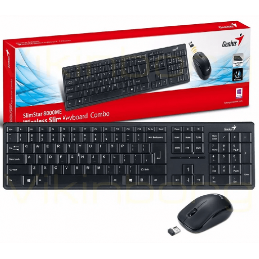 [8000se] COMBO GENIUS TECLADO + MOUSE SLIMSTAR 8000SE