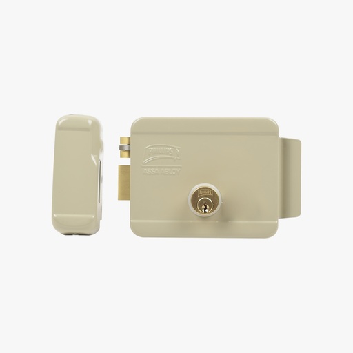 [321-DCI-ABG] Cerradura Eléctrica /Incluye Llave / Izquierda / Exterior  / ASSA ABLOY