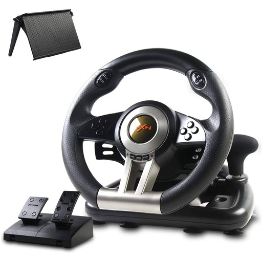 [PXN-V3-PRO] TIMON DE CARRERAS SEMI PROFESIONAL XBOX ONE, PS4,PC , NINTENDO + 2 PEDALES