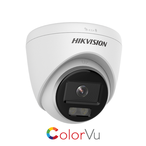 [DS-2CD1327G0-L(C)] CAMARA DOMO IP DE 2 MEGAPIXELES COLOR VU POE 2.8MM 30M EXTERIOR H265+