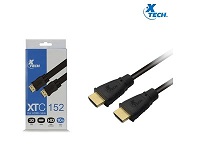 [XTC-152] XTECH - VIDEO CABLE 3M - HDMI MACHO A HDMI