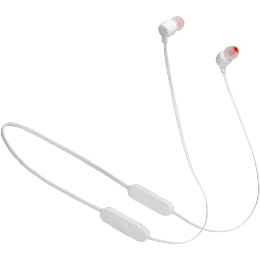 [JBLT125BTWHTAM] AUDIFONOS MANOS LIBRE JBL T125BT BLANCOS BLUETOOTH