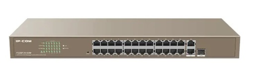 [F1226P-24-410W] SWITCH ADMINISTRABLE POE 26P RJ45 2P GIGABIT DE SUBIDA 2 PTOS SFP HASTA 30W POR PUERTO - T