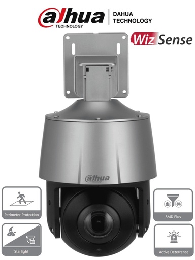 [SD3A205-GNP-PV] CAMARA PTZ 2MP IP,D/N REAL,DWDR,5X,2.7-13.5MM,H.265,IP66,POE,METALICA