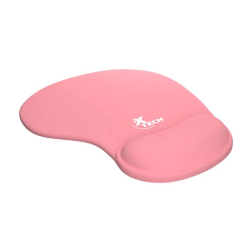 [XTA-530] PAD MOUSE GAMER ROSADO GEL REPOSAMUÑECAS XTECH