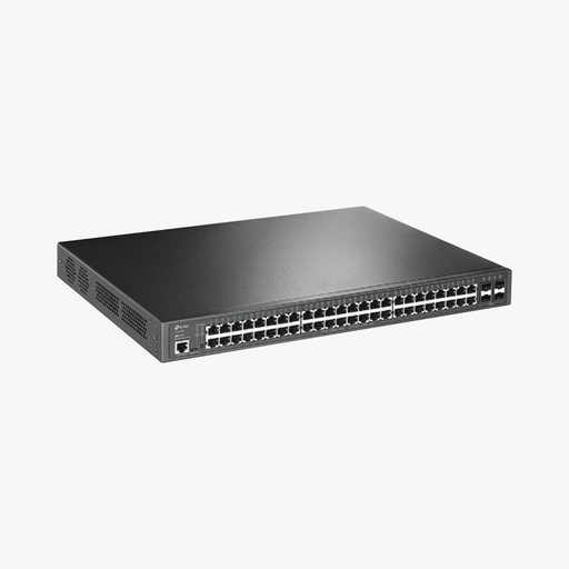 [TL-SG3452P] SWITCH TPLINK ADMINISTRABLE 48 PUERTOS POE RJ45 10/100/1000 Mbps L2++ 4 PUERTOS SFP 384W