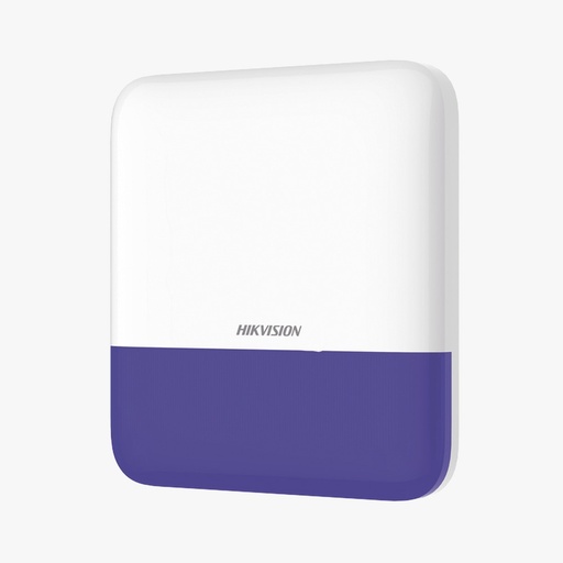 [DS-PS1-E-WB/B] SIRENA INALAMBRICA CON ESTROBO AZUL PARA EXTERIOR IP65 / 110 dB (AX PRO) / HIKVISION