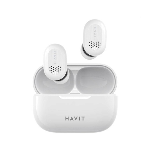 [TW925B] AUDIFONOS BLUETOOTH HAVIT TW925 SMART TOUCH AIRPODS BLANCOS